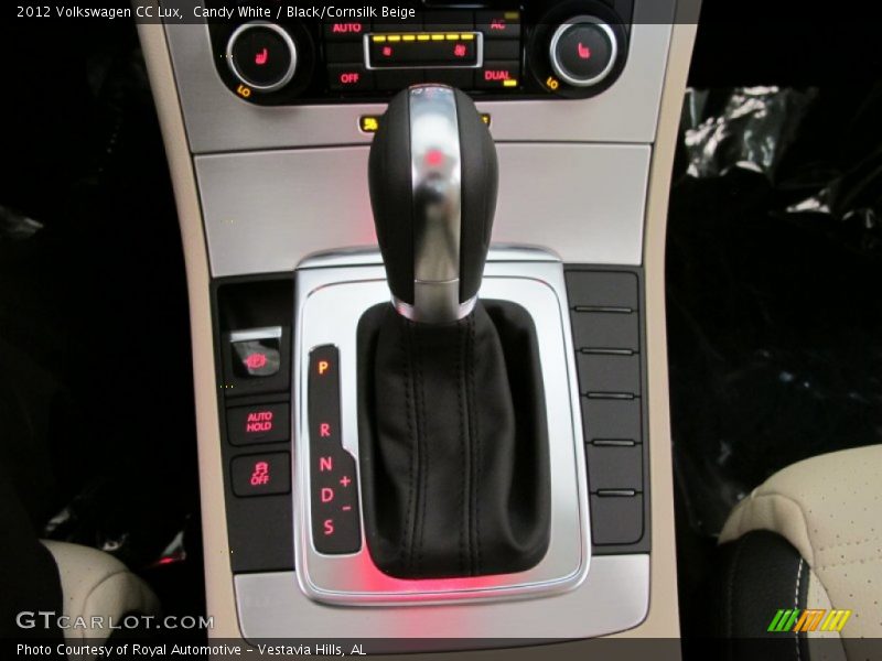 Candy White / Black/Cornsilk Beige 2012 Volkswagen CC Lux
