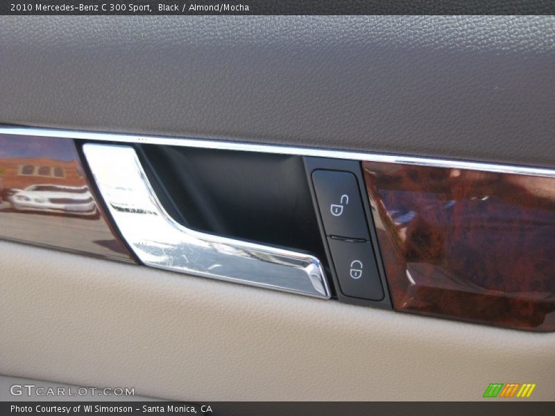 Black / Almond/Mocha 2010 Mercedes-Benz C 300 Sport