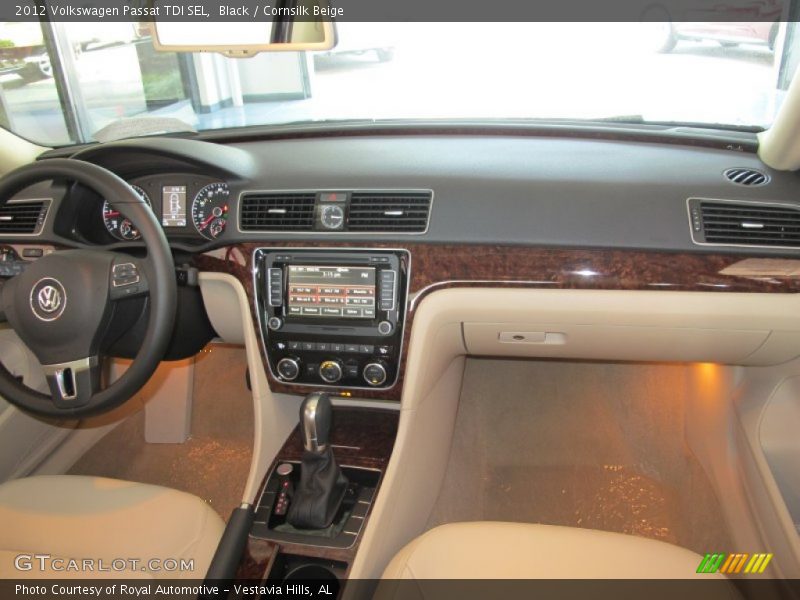 Dashboard of 2012 Passat TDI SEL