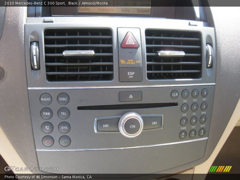Black / Almond/Mocha 2010 Mercedes-Benz C 300 Sport