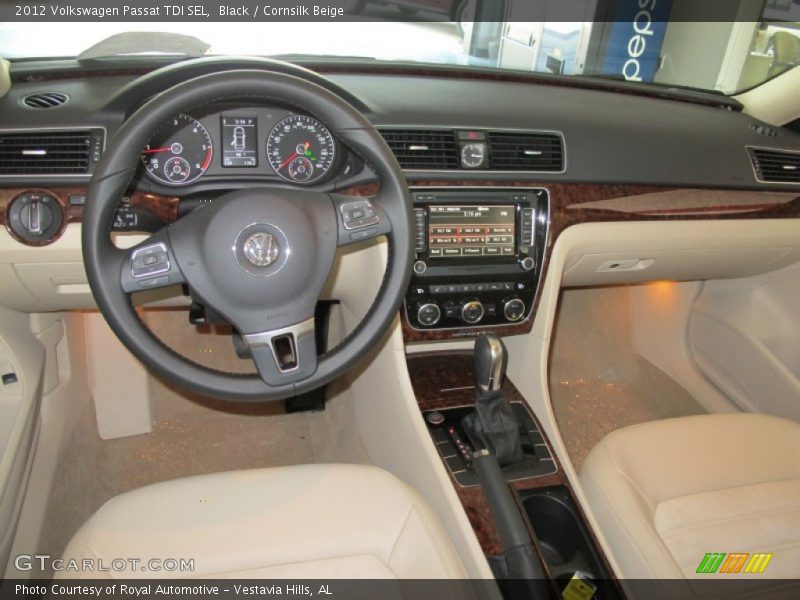  2012 Passat TDI SEL Cornsilk Beige Interior