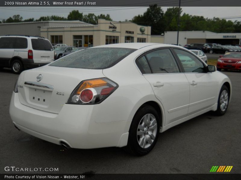 Winter Frost Pearl / Frost 2009 Nissan Altima 2.5 S