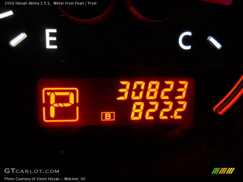 Winter Frost Pearl / Frost 2009 Nissan Altima 2.5 S