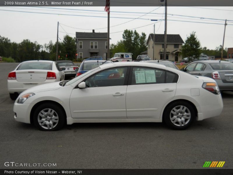 Winter Frost Pearl / Frost 2009 Nissan Altima 2.5 S