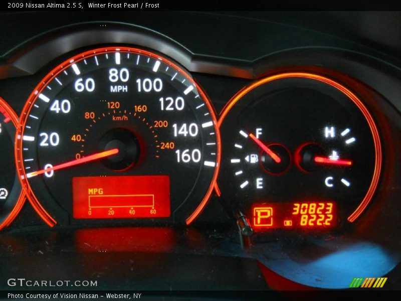 Winter Frost Pearl / Frost 2009 Nissan Altima 2.5 S