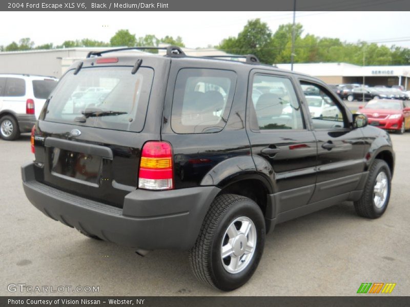 Black / Medium/Dark Flint 2004 Ford Escape XLS V6