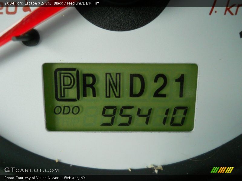 Black / Medium/Dark Flint 2004 Ford Escape XLS V6