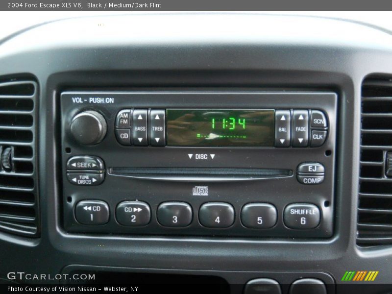 Black / Medium/Dark Flint 2004 Ford Escape XLS V6