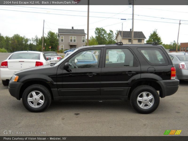 Black / Medium/Dark Flint 2004 Ford Escape XLS V6