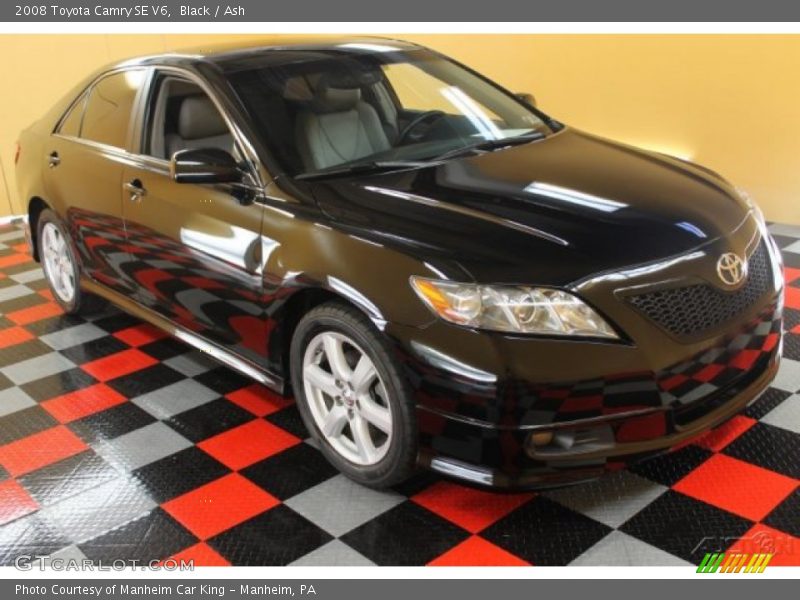 Black / Ash 2008 Toyota Camry SE V6