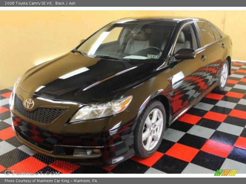 Black / Ash 2008 Toyota Camry SE V6