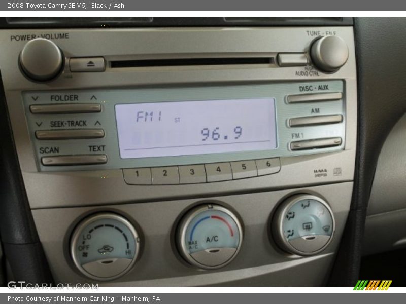 Black / Ash 2008 Toyota Camry SE V6