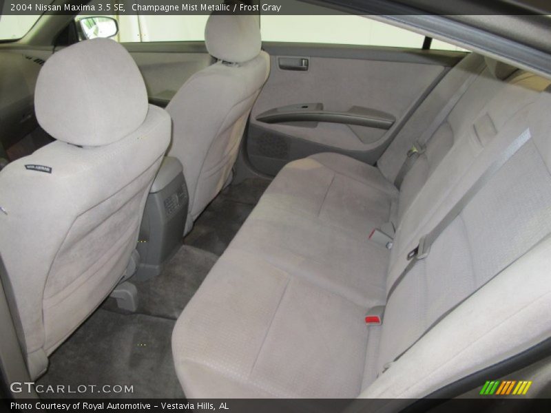 Champagne Mist Metallic / Frost Gray 2004 Nissan Maxima 3.5 SE