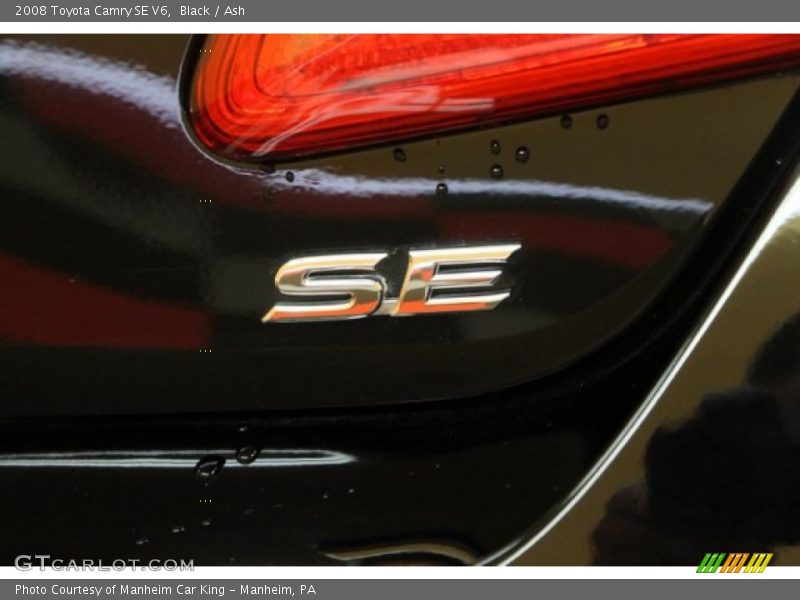 Black / Ash 2008 Toyota Camry SE V6