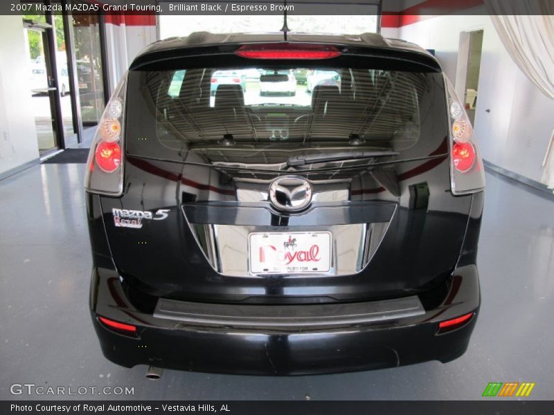 Brilliant Black / Espresso Brown 2007 Mazda MAZDA5 Grand Touring