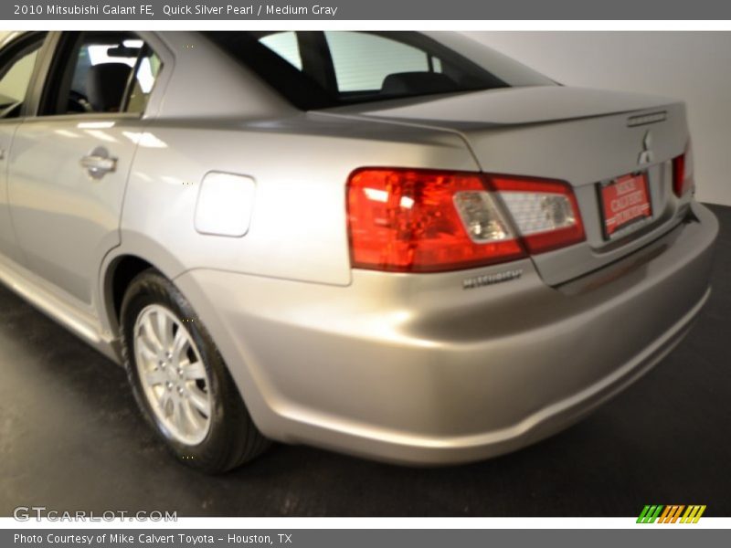 Quick Silver Pearl / Medium Gray 2010 Mitsubishi Galant FE