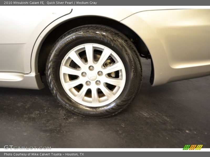 Quick Silver Pearl / Medium Gray 2010 Mitsubishi Galant FE