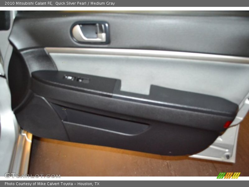 Quick Silver Pearl / Medium Gray 2010 Mitsubishi Galant FE