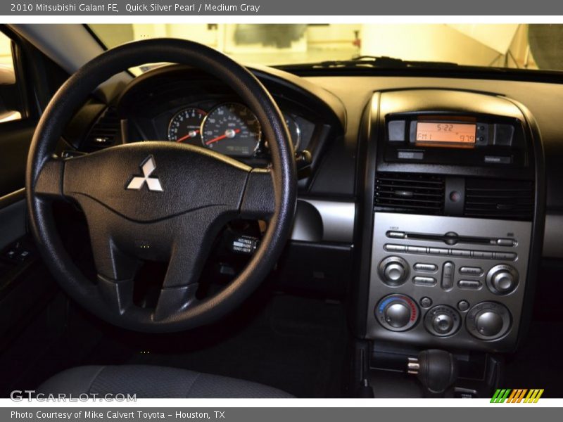 Quick Silver Pearl / Medium Gray 2010 Mitsubishi Galant FE