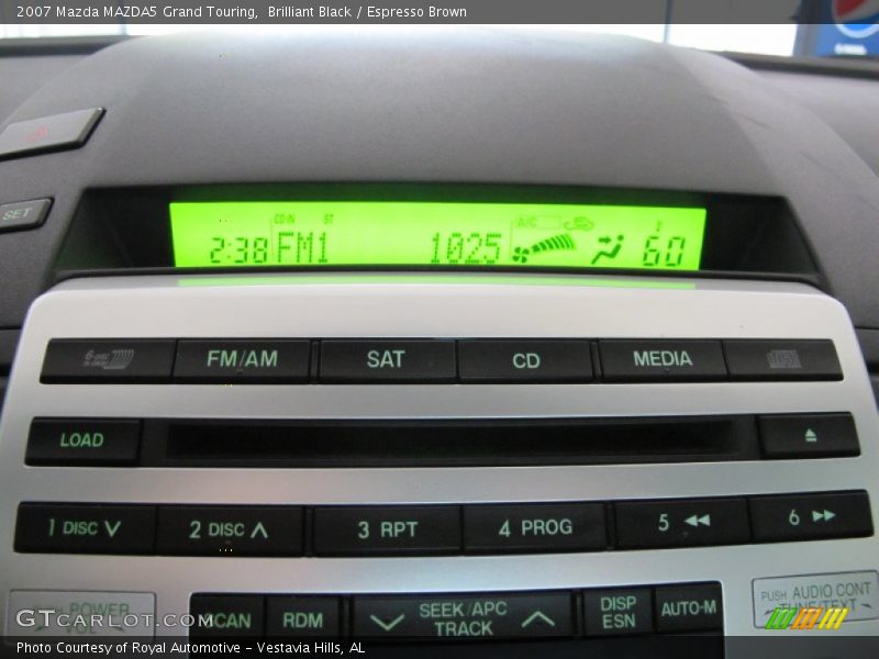 Brilliant Black / Espresso Brown 2007 Mazda MAZDA5 Grand Touring