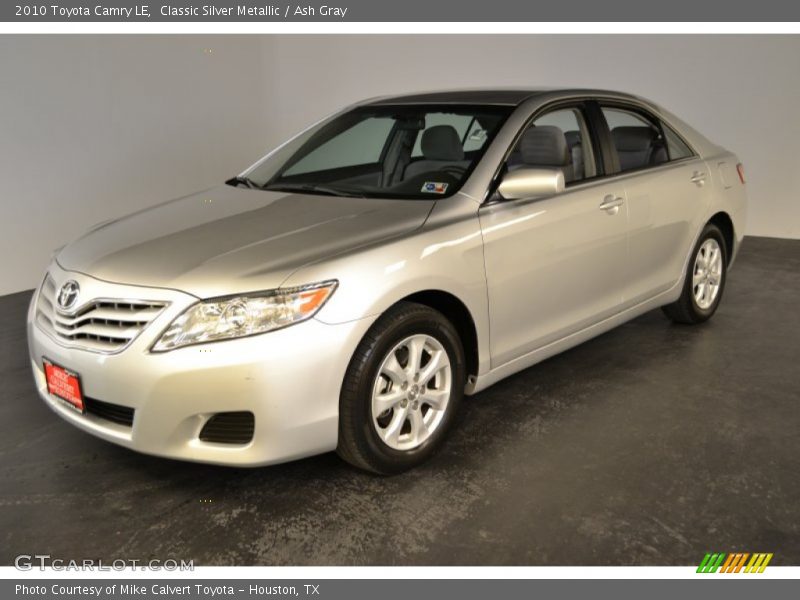 Classic Silver Metallic / Ash Gray 2010 Toyota Camry LE