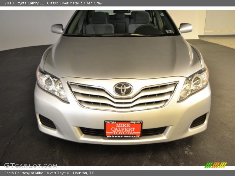 Classic Silver Metallic / Ash Gray 2010 Toyota Camry LE