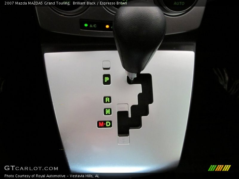 Brilliant Black / Espresso Brown 2007 Mazda MAZDA5 Grand Touring