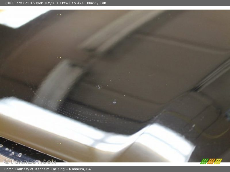 Black / Tan 2007 Ford F250 Super Duty XLT Crew Cab 4x4