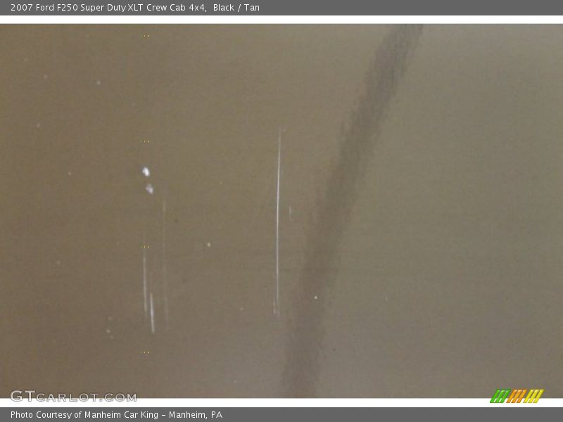 Black / Tan 2007 Ford F250 Super Duty XLT Crew Cab 4x4
