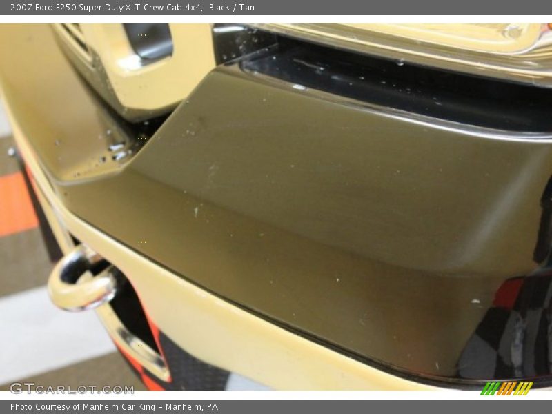 Black / Tan 2007 Ford F250 Super Duty XLT Crew Cab 4x4