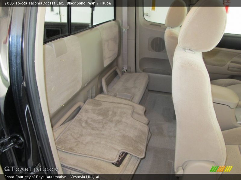 Black Sand Pearl / Taupe 2005 Toyota Tacoma Access Cab