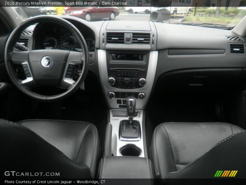 Sport Blue Metallic / Dark Charcoal 2010 Mercury Milan V6 Premier