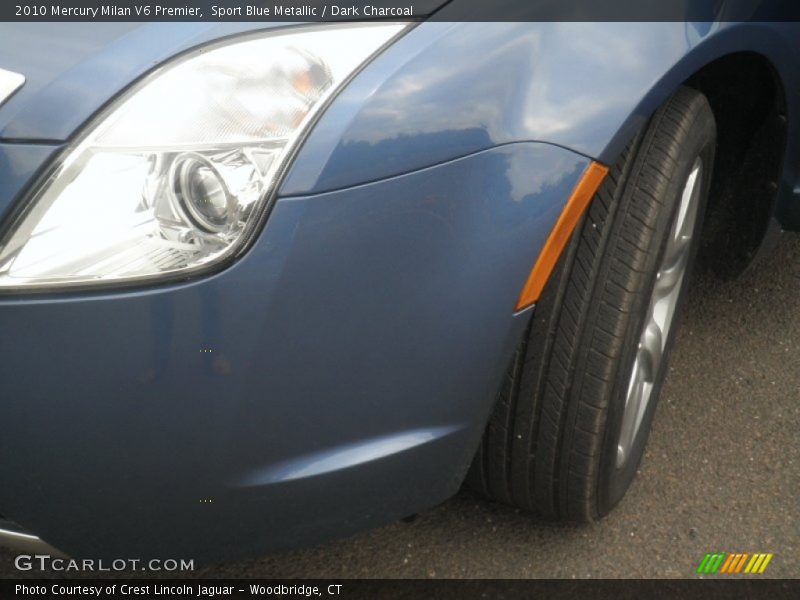 Sport Blue Metallic / Dark Charcoal 2010 Mercury Milan V6 Premier