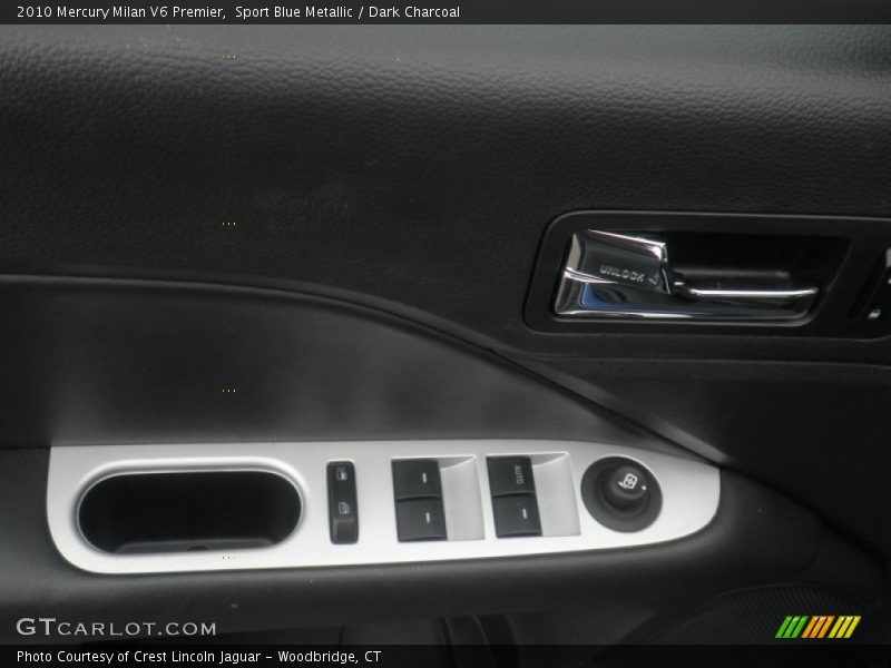 Sport Blue Metallic / Dark Charcoal 2010 Mercury Milan V6 Premier