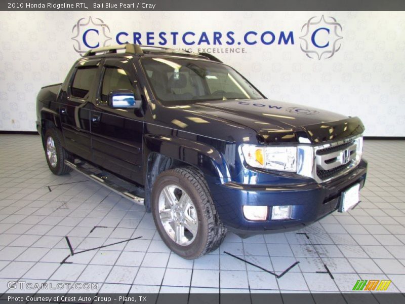 Bali Blue Pearl / Gray 2010 Honda Ridgeline RTL