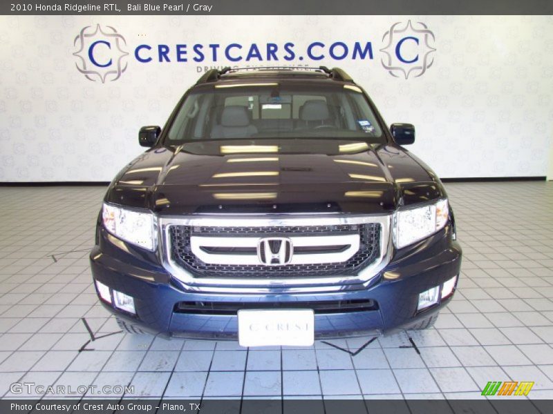 Bali Blue Pearl / Gray 2010 Honda Ridgeline RTL
