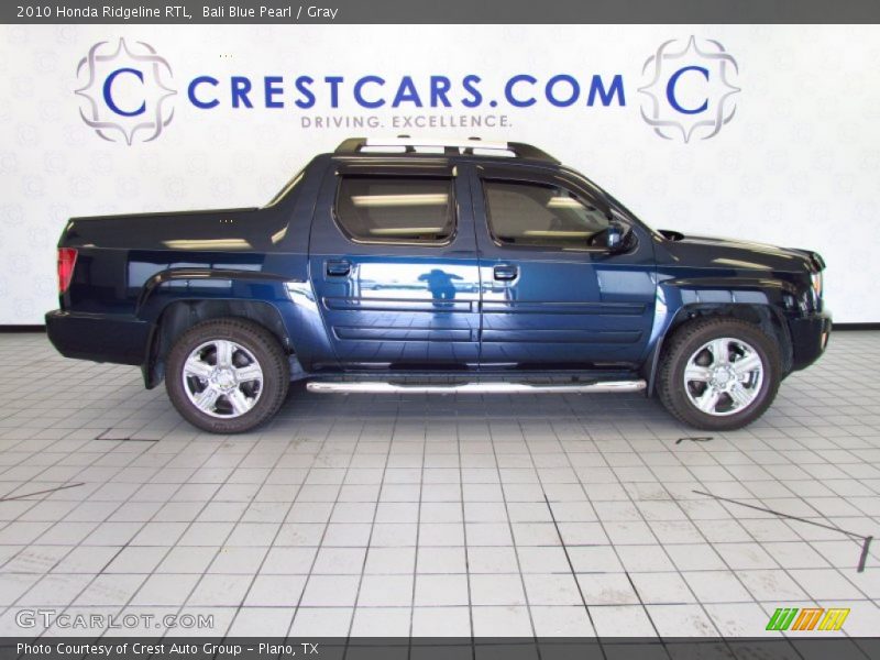 Bali Blue Pearl / Gray 2010 Honda Ridgeline RTL
