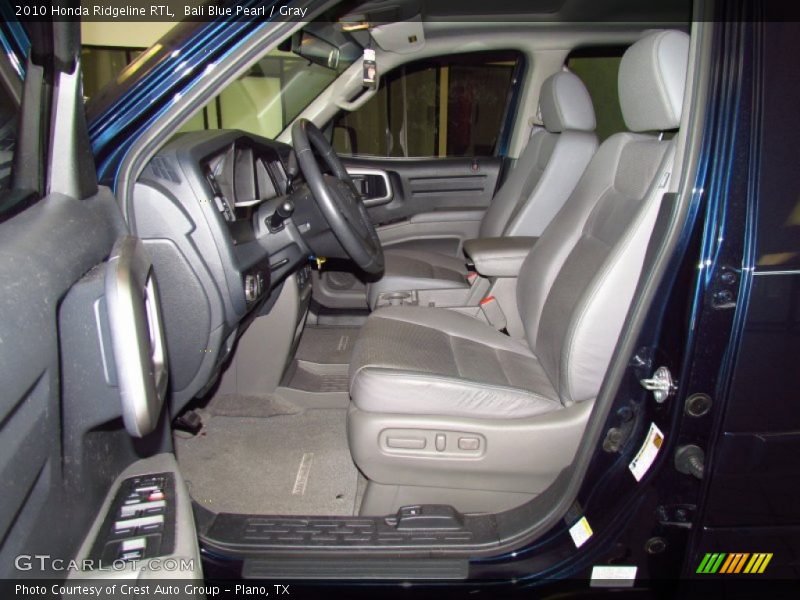 Bali Blue Pearl / Gray 2010 Honda Ridgeline RTL