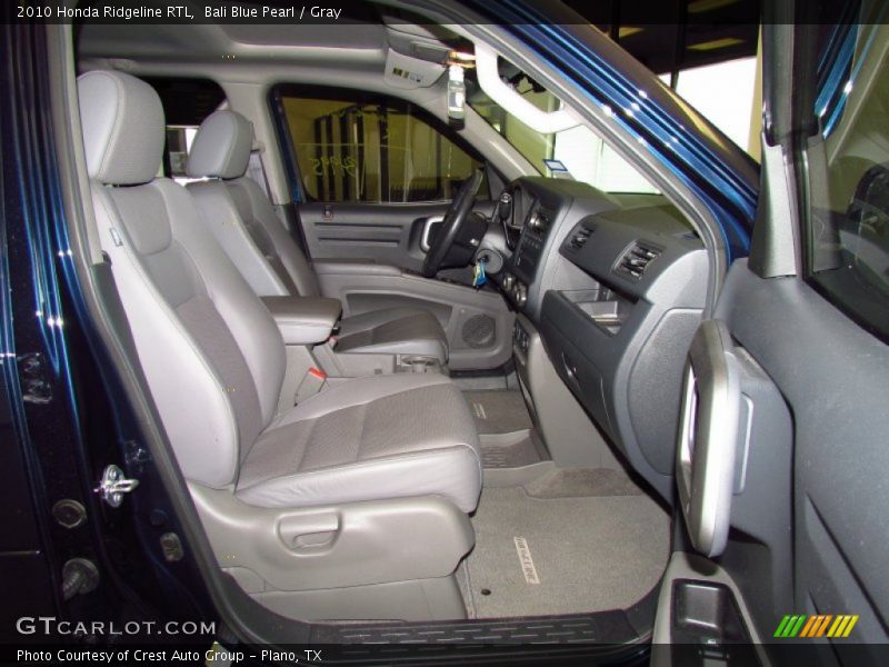 Bali Blue Pearl / Gray 2010 Honda Ridgeline RTL