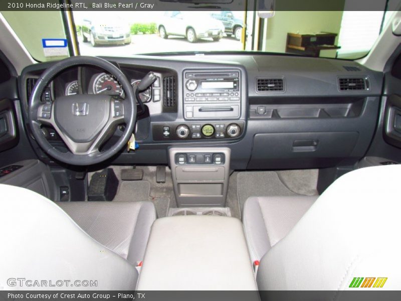Bali Blue Pearl / Gray 2010 Honda Ridgeline RTL