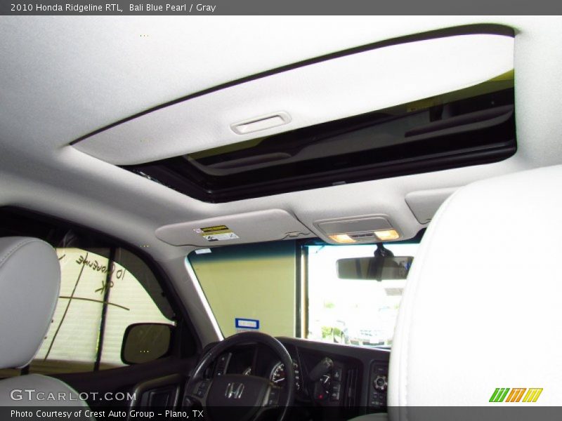 Bali Blue Pearl / Gray 2010 Honda Ridgeline RTL