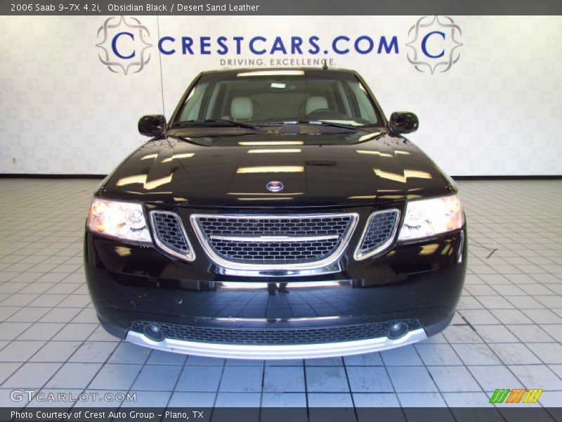Obsidian Black / Desert Sand Leather 2006 Saab 9-7X 4.2i