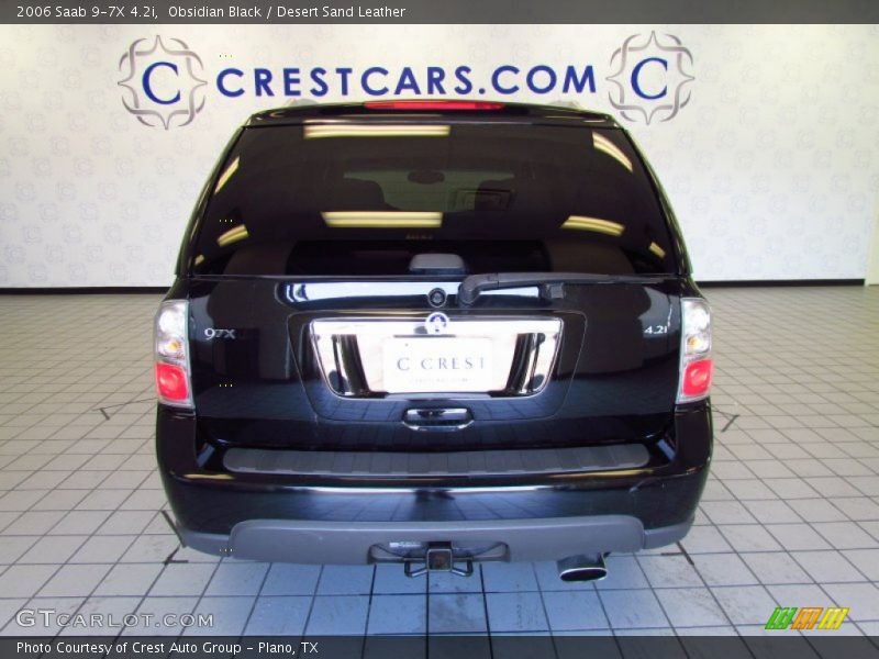 Obsidian Black / Desert Sand Leather 2006 Saab 9-7X 4.2i
