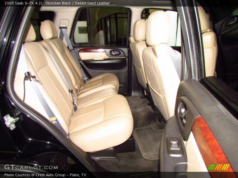 Obsidian Black / Desert Sand Leather 2006 Saab 9-7X 4.2i