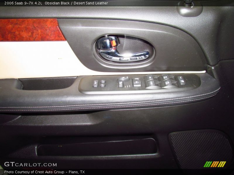 Obsidian Black / Desert Sand Leather 2006 Saab 9-7X 4.2i