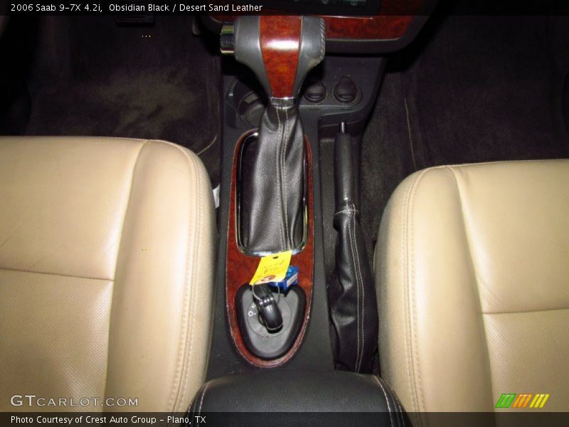 Obsidian Black / Desert Sand Leather 2006 Saab 9-7X 4.2i