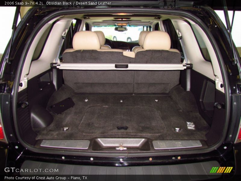 Obsidian Black / Desert Sand Leather 2006 Saab 9-7X 4.2i