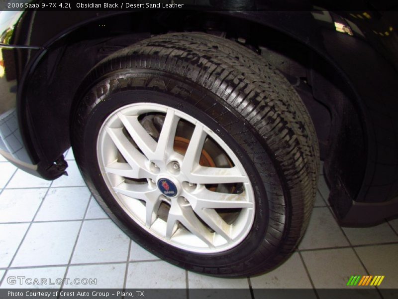 Obsidian Black / Desert Sand Leather 2006 Saab 9-7X 4.2i