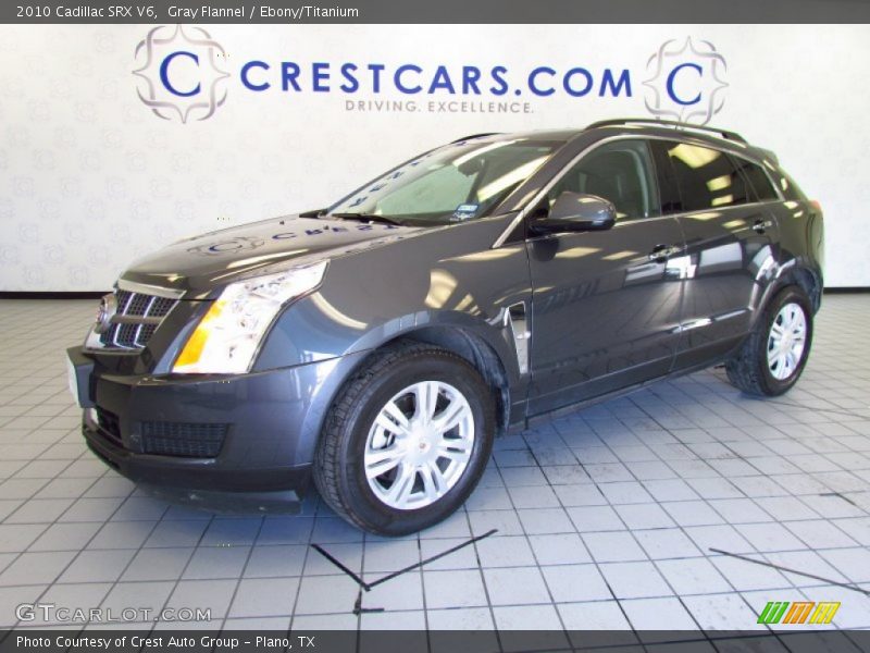 Gray Flannel / Ebony/Titanium 2010 Cadillac SRX V6