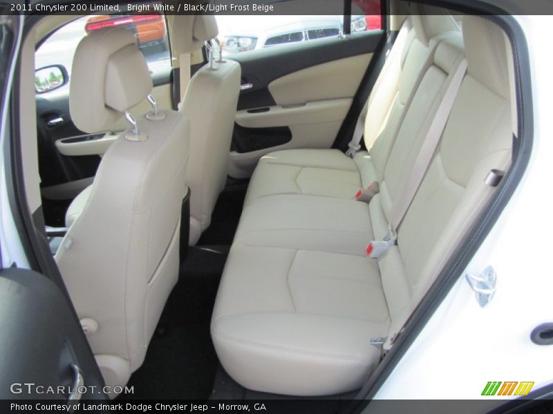  2011 200 Limited Black/Light Frost Beige Interior